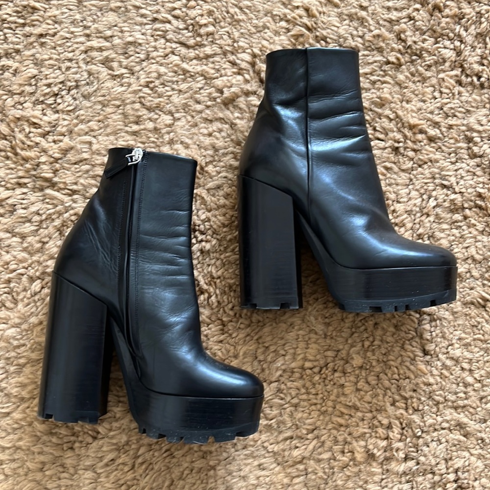 Vintage Jil sander Platform Leather boot